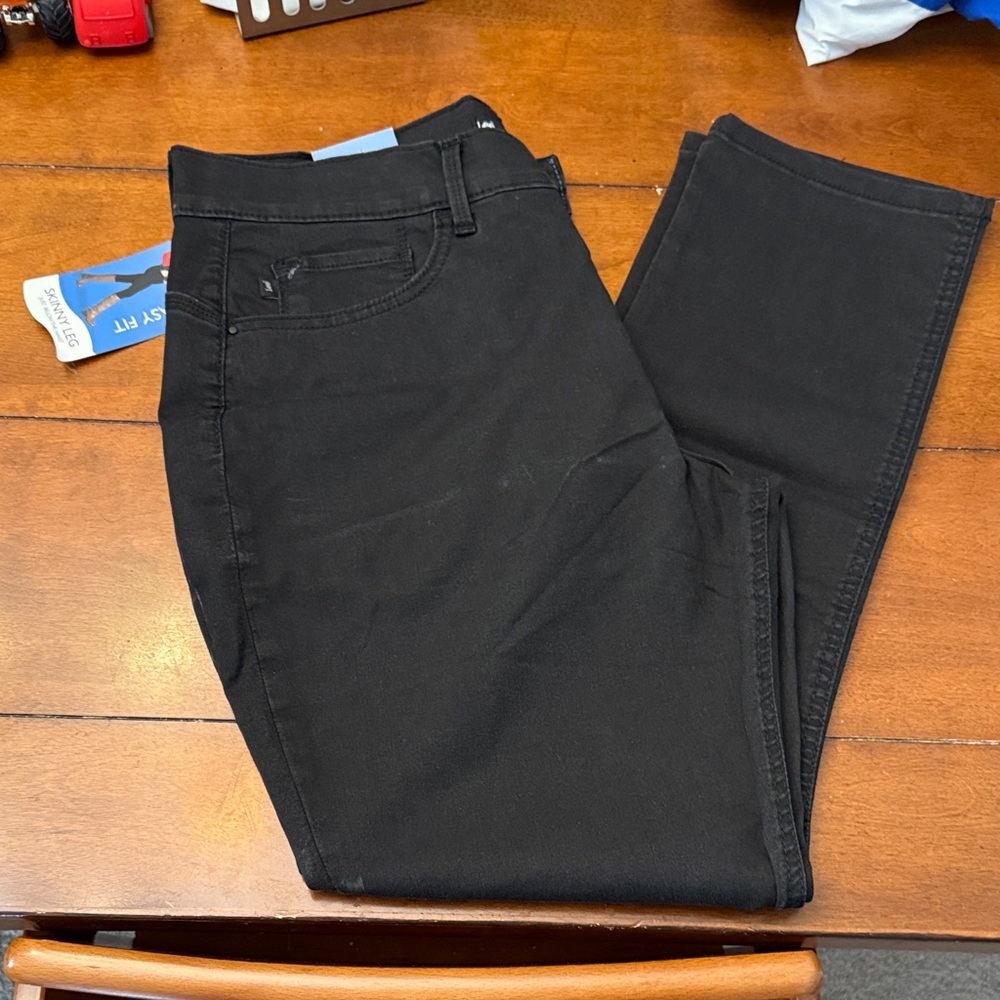 Lee Black Skinny Jeans Sleek Fit